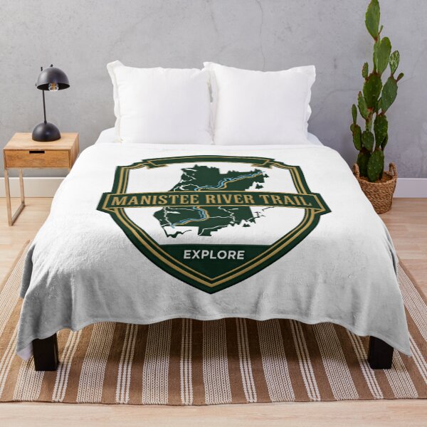 Item preview, Manistee River Trail Explore Michigan Hiking Outdoors Adventurer designed and sold by Simsimah26Parks.
