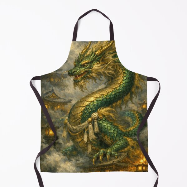 Item preview, The Emerald Dragon of the Mist designed and sold by ITSimagination.