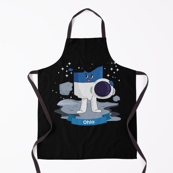 Item preview, Ohio Astronaut Space Adventure Cute Character designed and sold by Travel.Art.
