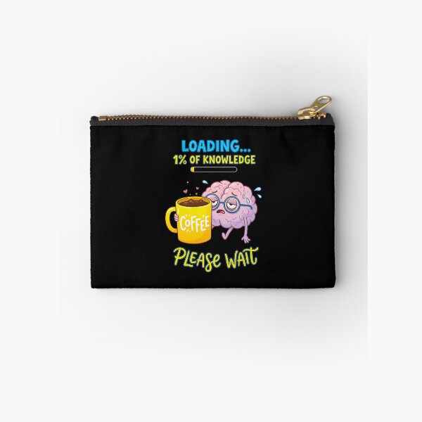 Item preview, Loading... 1% of Knowledge – Funny Coffee Brain Meme. designed and sold by MyHappyArtShop.