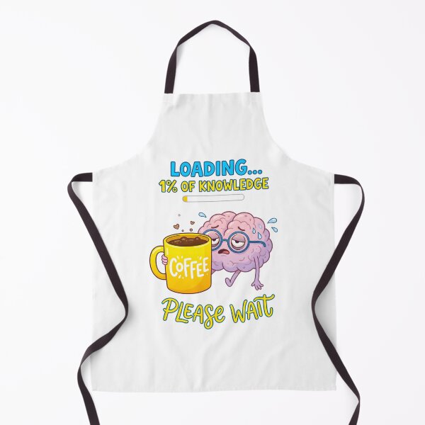 Item preview, Loading... 1% of Knowledge – Funny Coffee Brain Meme. designed and sold by MyHappyArtShop.