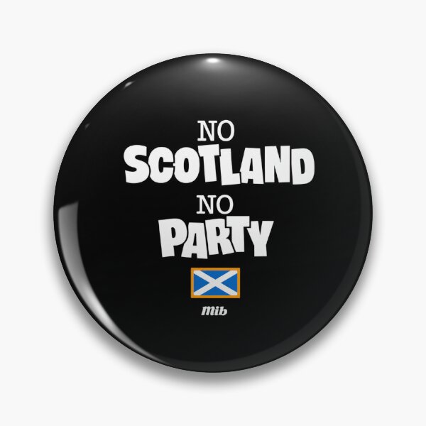 Item preview, No Scotland no party flag designed and sold by TschandriaArt.