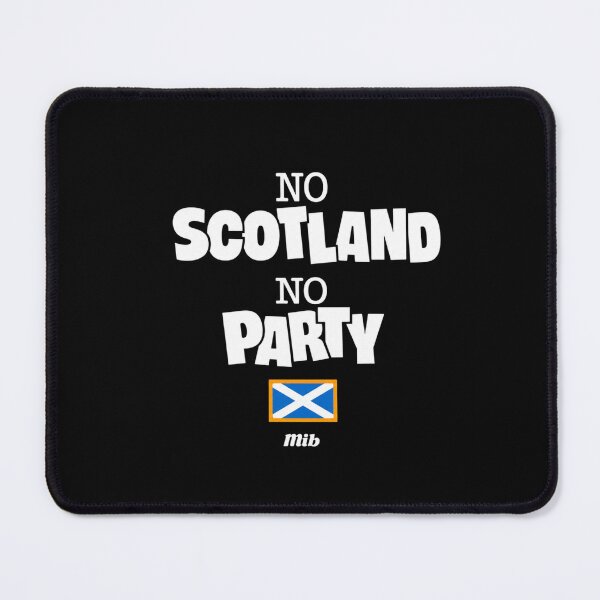 Item preview, No Scotland no party flag designed and sold by TschandriaArt.