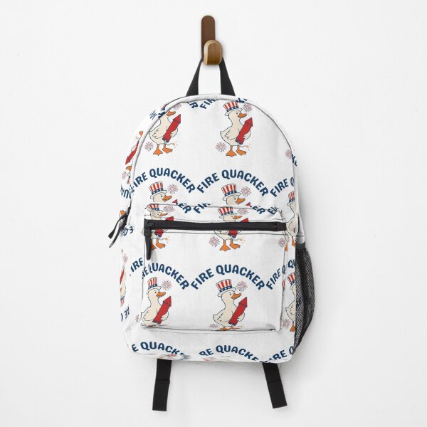 Item preview, Fire Quacker Patriotic Duck Fourth Of July Humor designed and sold by FreshVibe Prints.