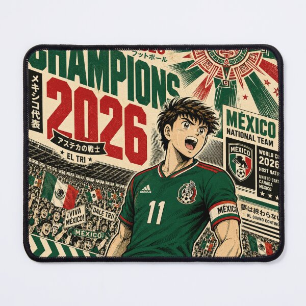 Item preview, Champions 2026 Football Manga Vintage Soccer Poster T-Shirt designed and sold by zumerdiego.