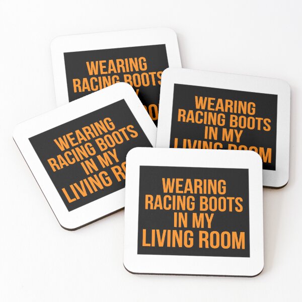 Item preview, Racing Boots Indoors - Sim Racing Humor designed and sold by GarageGraphics.