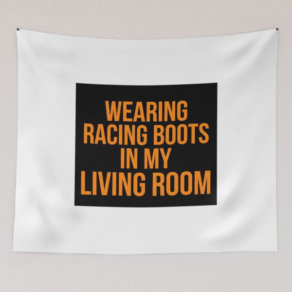 Item preview, Racing Boots Indoors - Sim Racing Humor designed and sold by GarageGraphics.