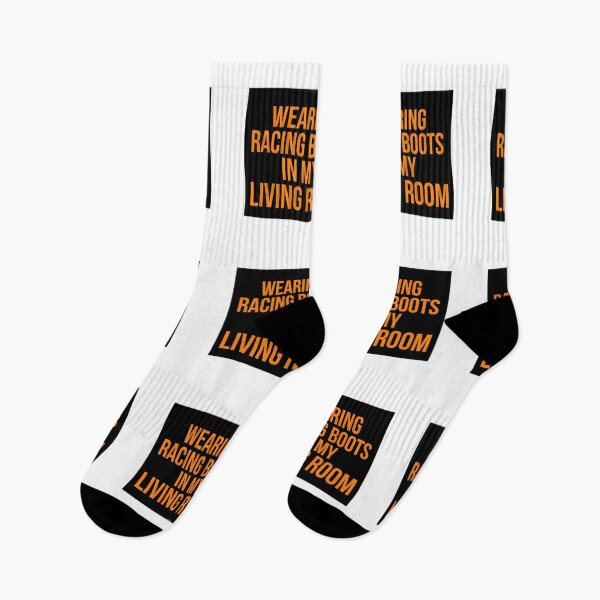Item preview, Racing Boots Indoors - Sim Racing Humor designed and sold by GarageGraphics.