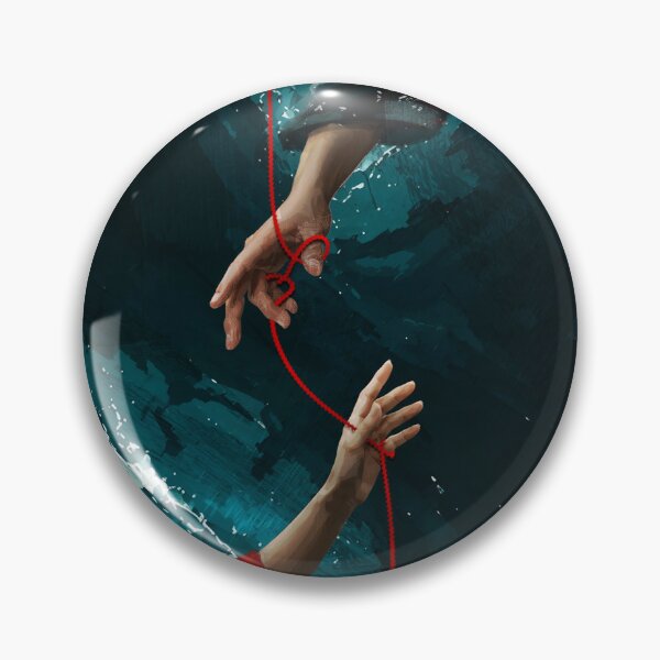 Item preview, The Current – Red Thread of Fate Fantasy Art designed and sold by bensalvati.