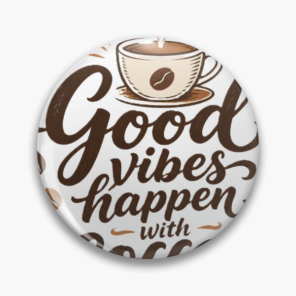 Item preview, Good Vibes Coffee Quote Design designed and sold by ali prints.