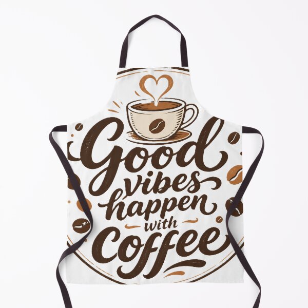 Item preview, Good Vibes Coffee Quote Design designed and sold by ali prints.