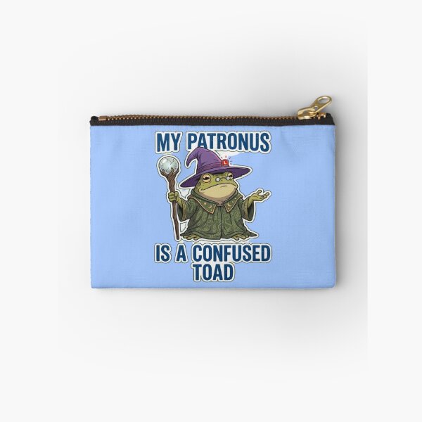 Item preview, My Patronus Is A Confused Toad Funny Wizard Fantasy Art designed and sold by My-Hoodies.