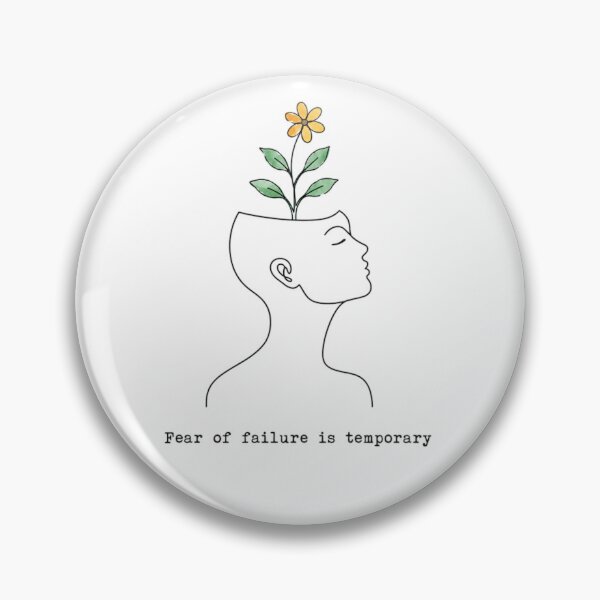 Item preview, Fear Of Failure Minimalist Line Art designed and sold by Biriba+55.
