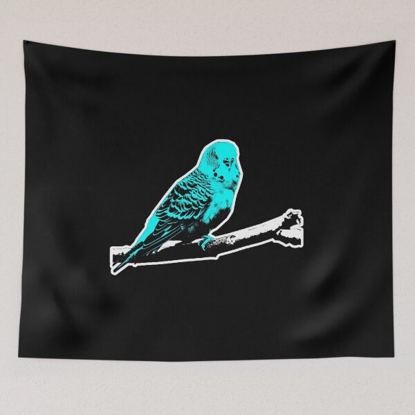 Item preview, budgerigar designed and sold by RetroFuchs.