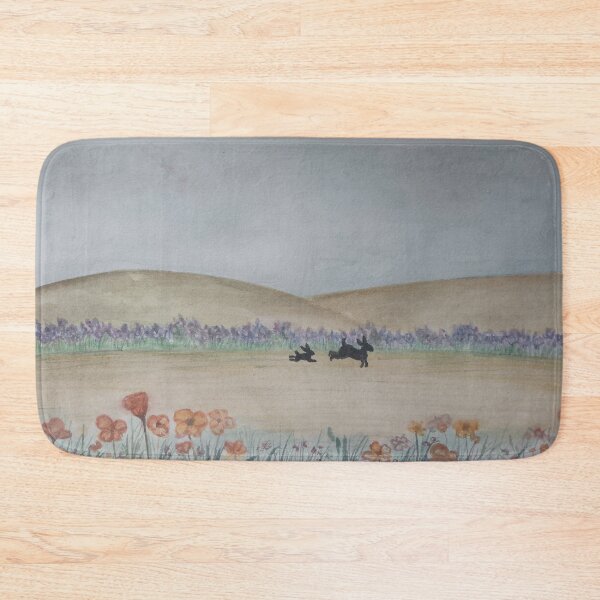 Item preview, Bounding Hares designed and sold by RoseGrayInk.