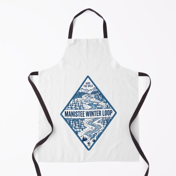 Item preview, Hike The Wild Manistee Winter Loop Winter Hiking Trail designed and sold by Simsimah26Parks.