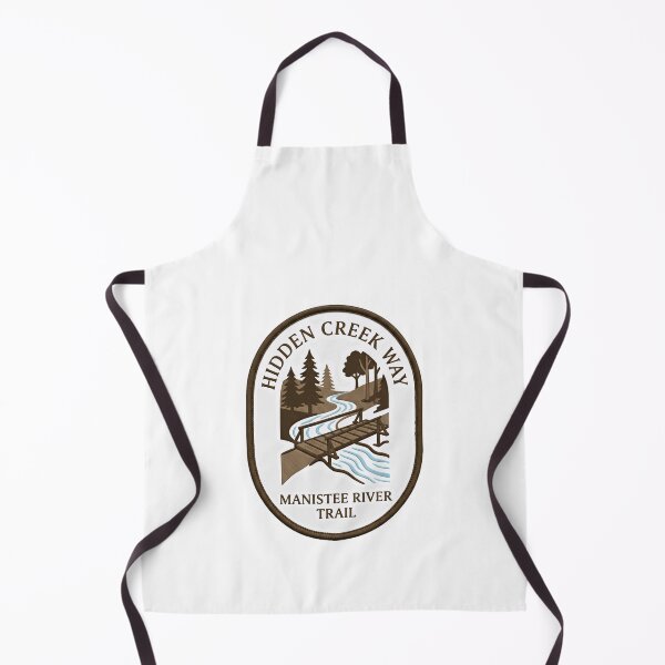 Item preview, Hidden Creek Way Manistee River Trail Hiking Outdoorsman designed and sold by Simsimah26Parks.