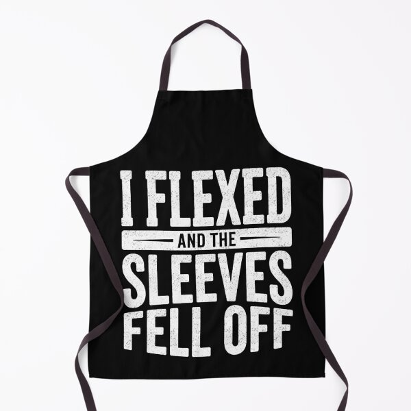Item preview, I Flexed And The Sleeves Fell Off Gym Humor designed and sold by FreshVibe Prints.
