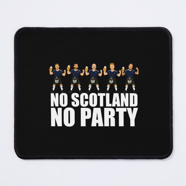 Item preview, No Scotland No Party Scotland World Cup Navy designed and sold by TschandriaArt.