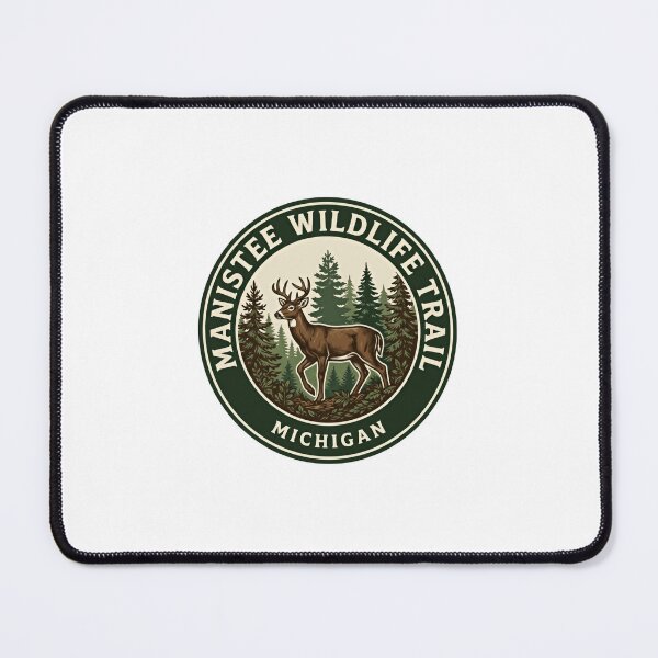 Item preview, Manistee Wildlife Trail Michigan Deer Nature Outdoors Hiking designed and sold by Simsimah26Parks.