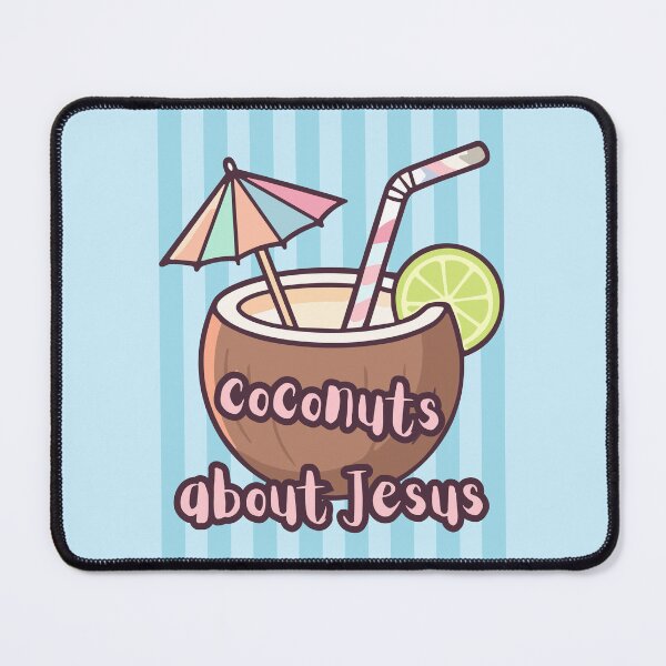 Item preview, Coconuts About Jesus Love Co Co Nuts Tropical Drink Beach Summer Cocktail designed and sold by Forevermore.
