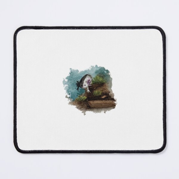 Item preview, Axolotl Watercolor (original hand painted) designed and sold by artpadanna.