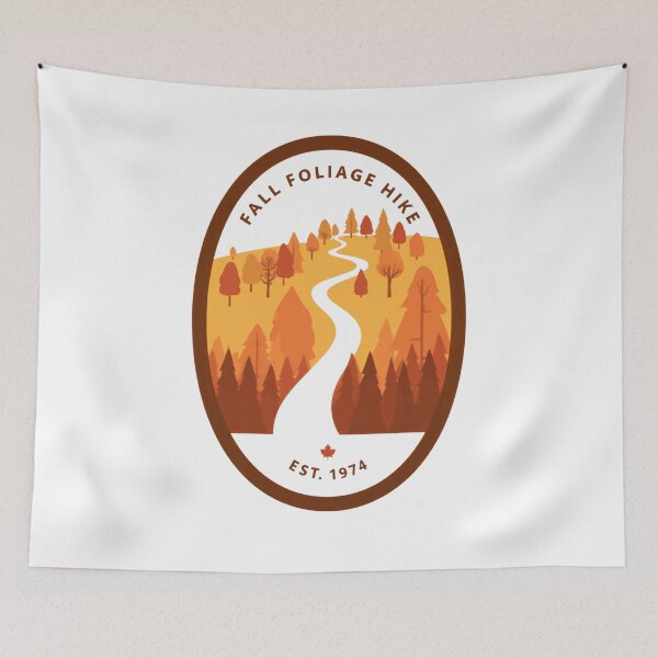Item preview, Fall Foliage Hike Autumn Outdoor Nature Lover Vintage Established 1974 designed and sold by Simsimah26Parks.