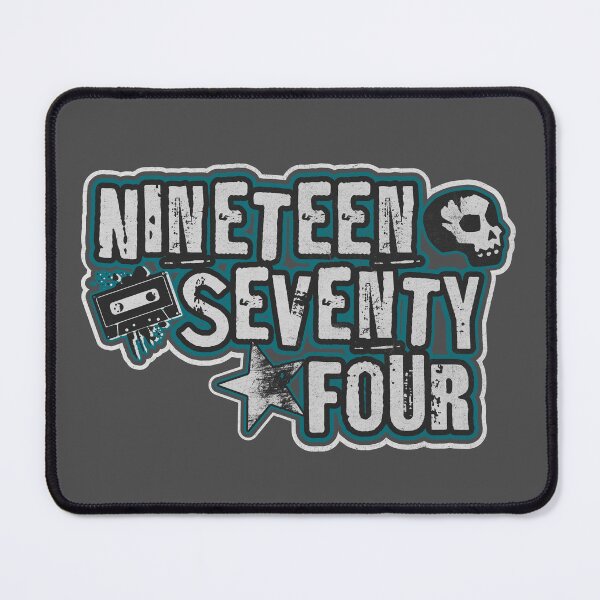 Item preview, 1974 Nineteen Seventy Four Grunge designed and sold by ThePioneerWay.