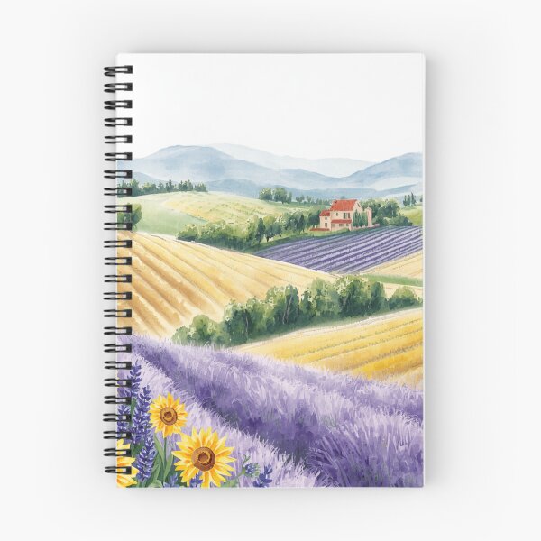 Item preview, Lavender field designed and sold by Art70shop.