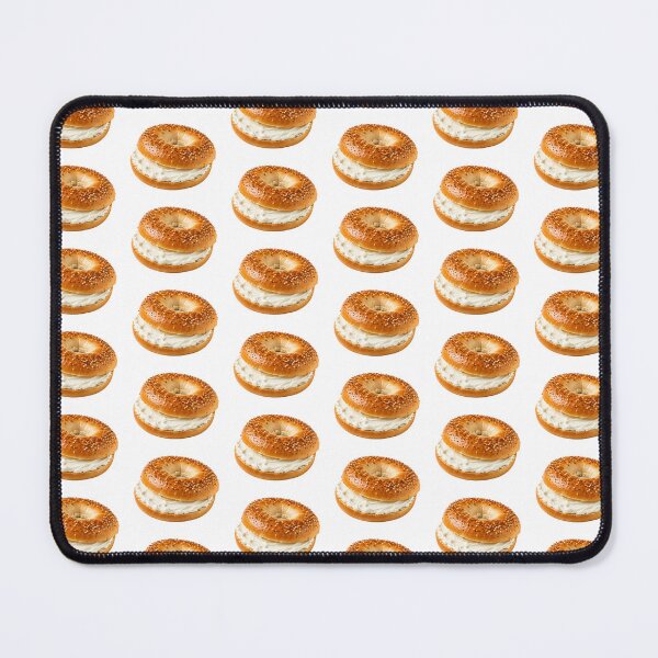 Item preview, Fresh Bagel With Cream Cheese Art designed and sold by PriyankaSonara.