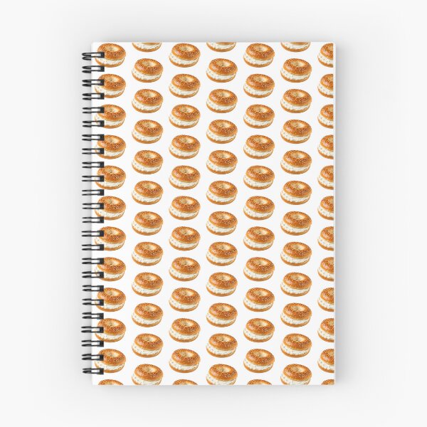 Item preview, Fresh Bagel With Cream Cheese Art designed and sold by PriyankaSonara.