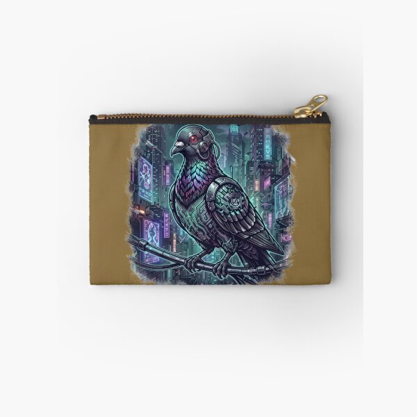 Item preview, Cyberpunk Pigeon in a Neon Futuristic City designed and sold by azule1.
