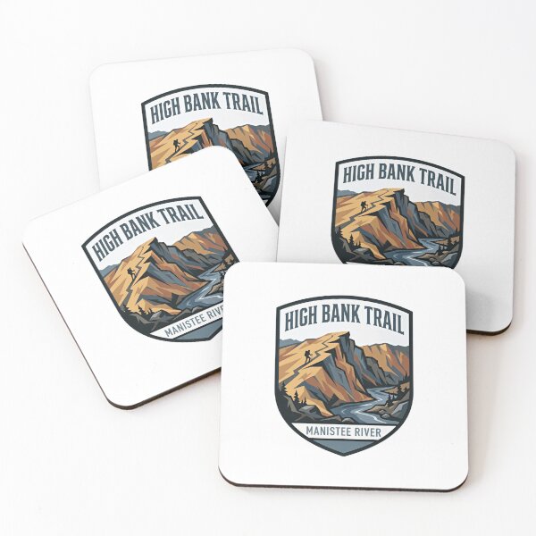 Item preview, High Bank Trail Manistee River Hiking Hiker Outdoors Adventure designed and sold by Simsimah26Parks.