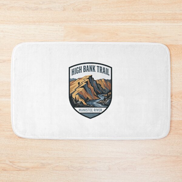 Item preview, High Bank Trail Manistee River Hiking Hiker Outdoors Adventure designed and sold by Simsimah26Parks.
