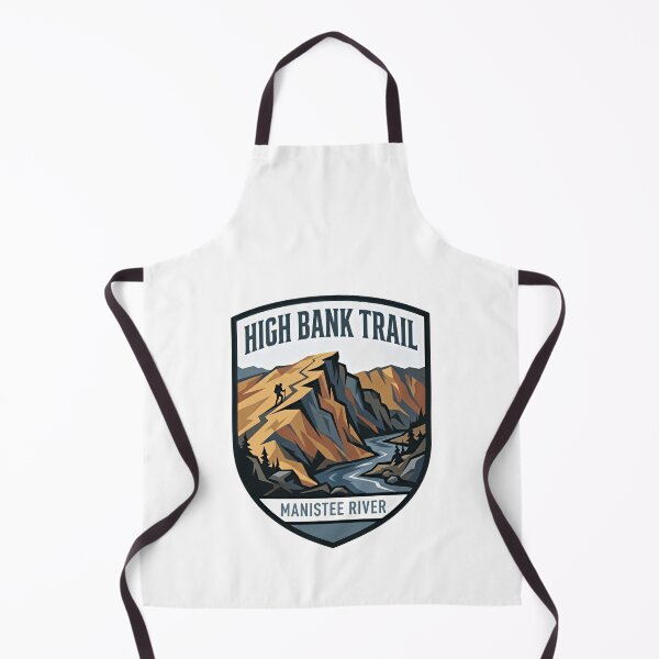 Item preview, High Bank Trail Manistee River Hiking Hiker Outdoors Adventure designed and sold by Simsimah26Parks.