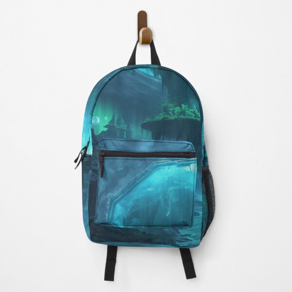 Item preview, Gravity Ocean Skyfall Alien Fantasy Landscape designed and sold by Luminous Wilds.