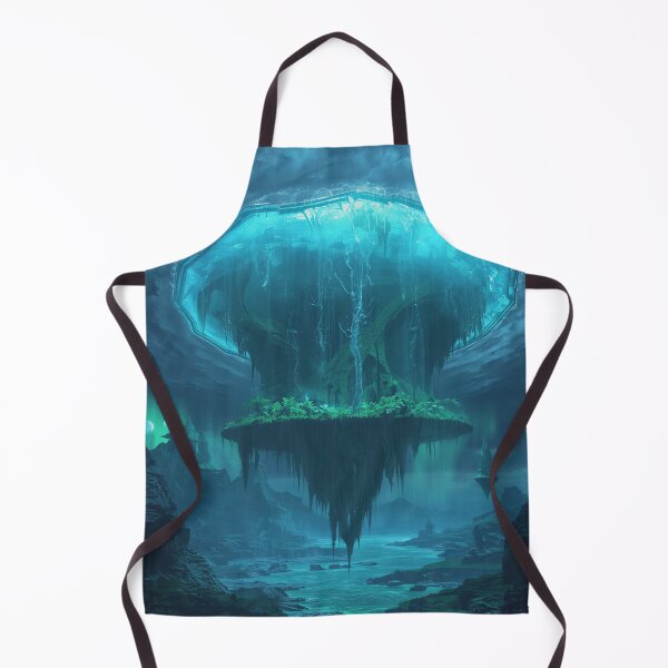 Item preview, Gravity Ocean Skyfall Alien Fantasy Landscape designed and sold by Luminous Wilds.