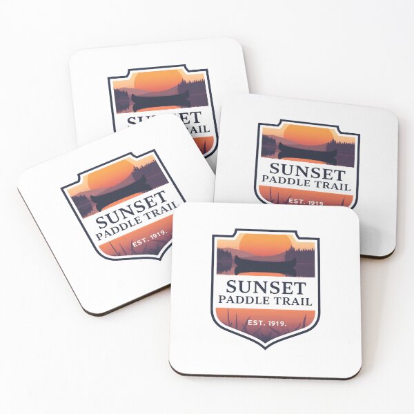 Item preview, Sunset Paddle Trail Paddler Outdoor Adventure Established 1919 designed and sold by Simsimah26Parks.