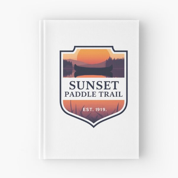 Item preview, Sunset Paddle Trail Paddler Outdoor Adventure Established 1919 designed and sold by Simsimah26Parks.