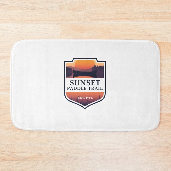 Item preview, Sunset Paddle Trail Paddler Outdoor Adventure Established 1919 designed and sold by Simsimah26Parks.