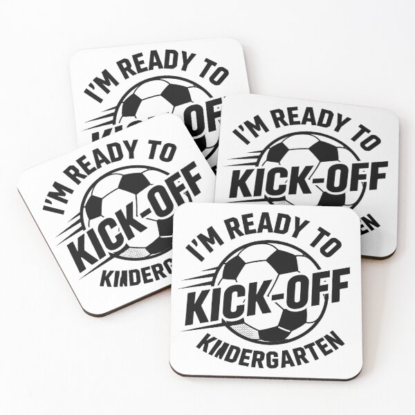 Item preview, I'm ready to kick off kindergarten  designed and sold by VYRON STUDIO.