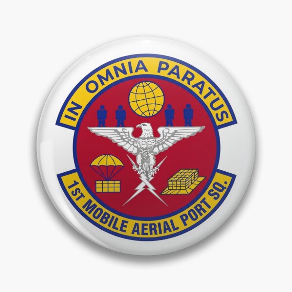 Item preview, 1st Mobile Aerial Port Squadron Military Insignia designed and sold by CharlieDesings.