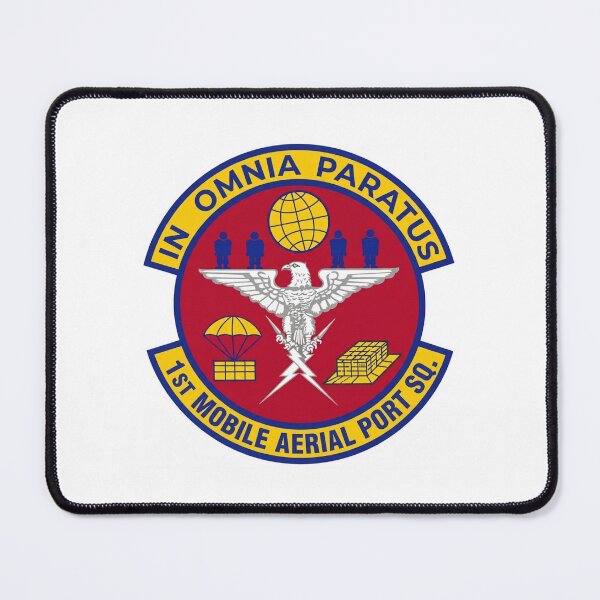 Item preview, 1st Mobile Aerial Port Squadron Military Insignia designed and sold by CharlieDesings.