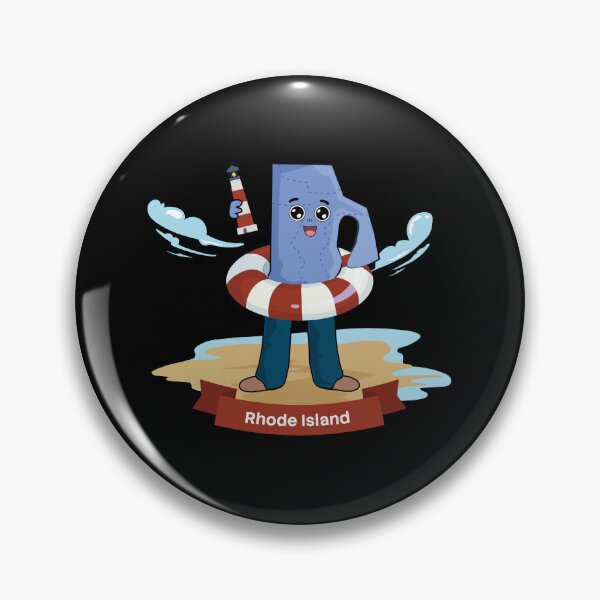 Item preview, Rhode Island Beach Adventure Cute Nautical Character designed and sold by Travel.Art.