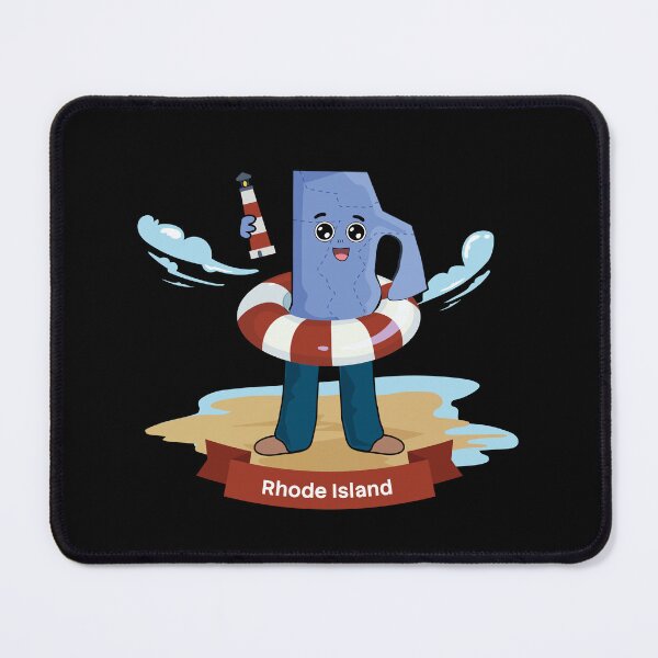 Item preview, Rhode Island Beach Adventure Cute Nautical Character designed and sold by Travel.Art.