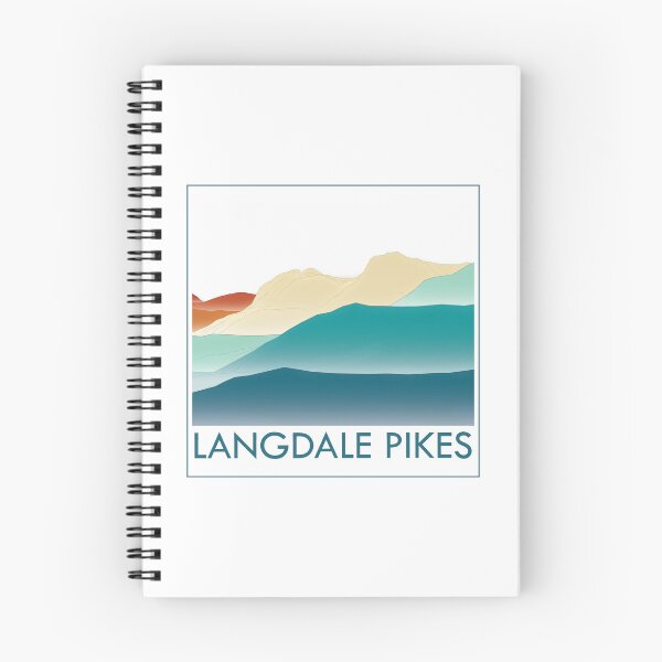 Item preview, Stylised view of Langdale Pikes from Waterhead in Ambleside (v2) designed and sold by LazloWoodbine.