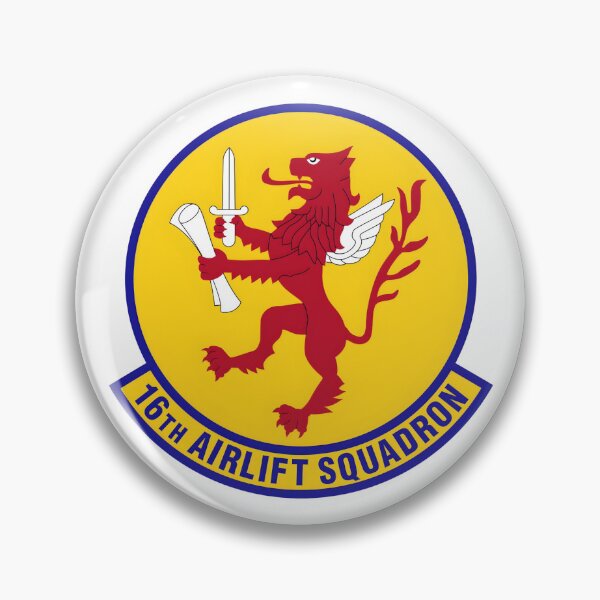 Item preview, 16th Airlift Squadron Military Insignia designed and sold by CharlieDesings.