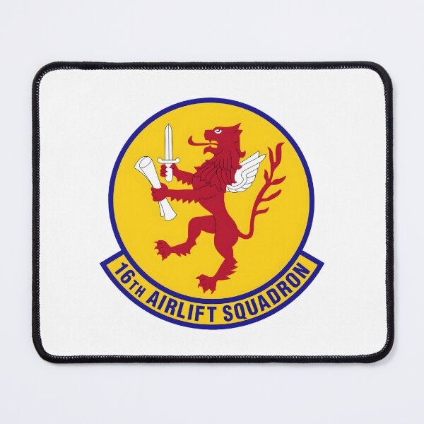 Item preview, 16th Airlift Squadron Military Insignia designed and sold by CharlieDesings.
