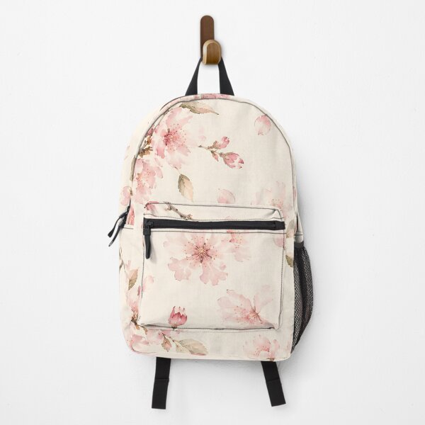 Item preview, Hanami Watercolor Cherry Blossom Sakura Seamless Pattern designed and sold by BeataPrint.