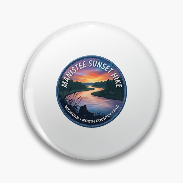 Item preview, Manistee Sunset Hike Michigan North Country Trail Hikers Outdoor Adventure designed and sold by Simsimah26Parks.